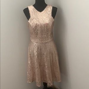 Gold sparkle dress 👗 Kate Kasin